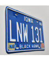Americká SPZ Iowa 1986 Blue LNW 131