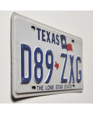Americká SPZ Texas Lone Star D89 ZXG