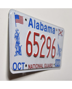 Americká SPZ Alabama National Guard 65296