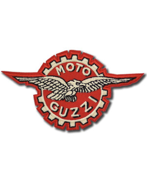 Motorkářská nášivka Moto Guzzi oval