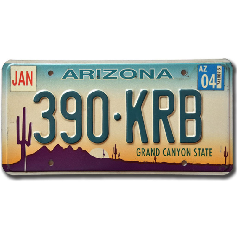 Americká SPZ Arizona Grand Canyon 390-KRB
