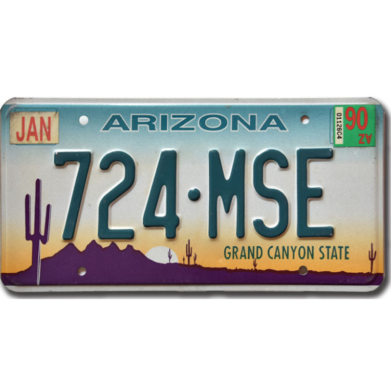 Americká SPZ Arizona Grand Canyon 724-MSE