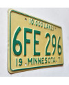 Americká SPZ Minnesota 1971 Lakes 6FE-296