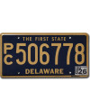 Americká SPZ Delaware The First State Blue PC506778