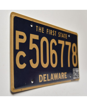 Americká SPZ Delaware The First State Blue PC506778