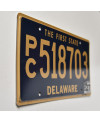 Americká SPZ Delaware The First State Blue PC518703