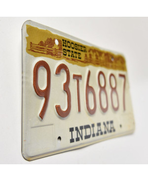 Americká SPZ Indiana Hoosier State 1983