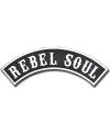Moto nášivka Rebel Soul Rocker - XXL na záda