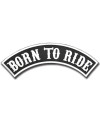 Moto nášivka Born To Ride Rocker - XXL na záda