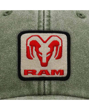 Kšiltovka RAM Vintage Olive Low Profile
