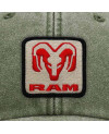 Kšiltovka RAM Vintage Olive Low Profile