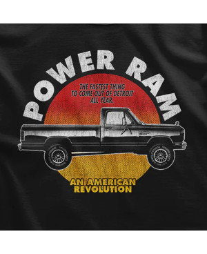 Pánské tričko Power RAM retro