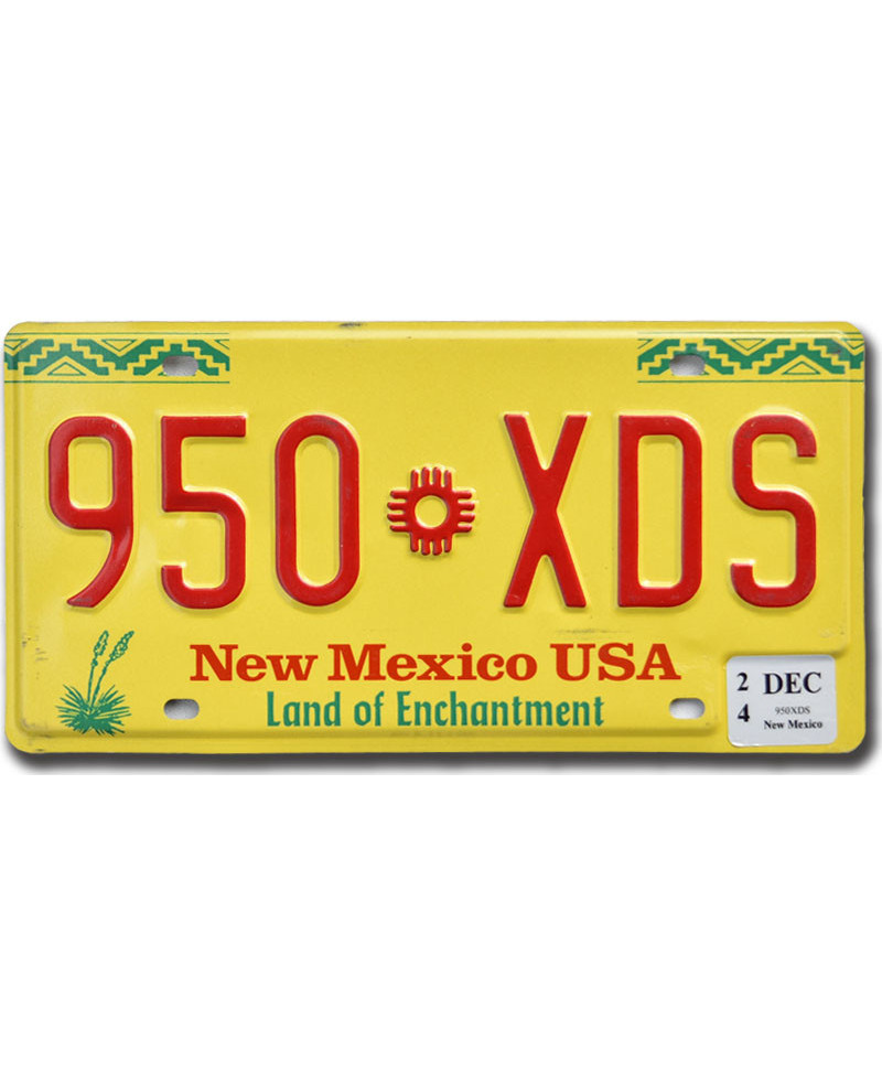 Americká SPZ New Mexico Enchantment 950 XDS