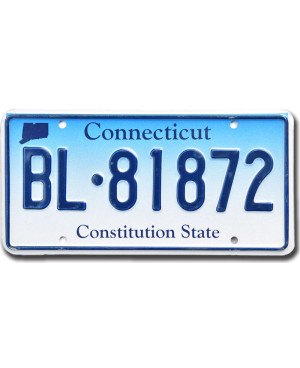 Americká SPZ Connecticut Constitution BL-81872