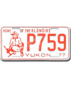 Kanadská SPZ Yukon 1977 Home Of The Klondike P759
