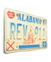 Americká SPZ Alabama 1982 Capitol EREV 911