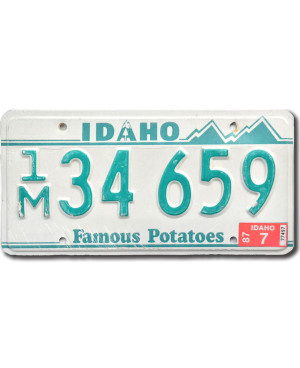 Americká SPZ Idaho Green Mountains 1M34 659