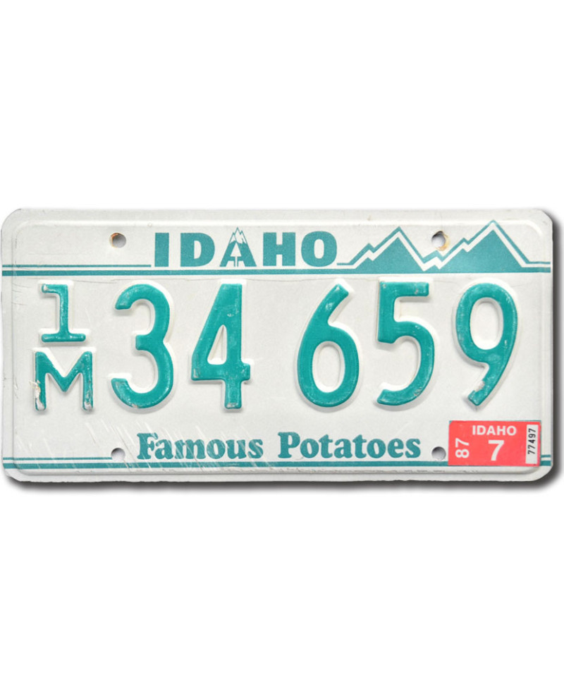 Americká SPZ Idaho Green Mountains 1M34 659