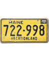 Americká SPZ Maine 1973 Vacationland 722-998