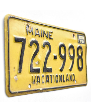 Americká SPZ Maine 1973 Vacationland 722-998