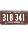 Americká SPZ Illinois 1959 Brown 318 341