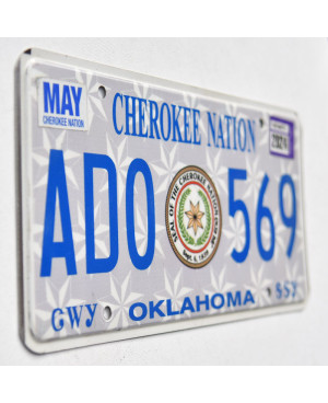 Americká SPZ Oklahoma Cherokee Nation ADO 569