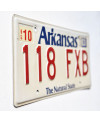 Americká SPZ Arkansas Natural White