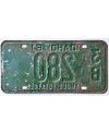 Americká SPZ Idaho 1961 Famous Potatoes Green 3B 280