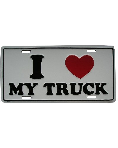 Americká SPZ I love My Truck