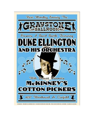 Koncertní plakát Duke Ellington, Graystone 1933