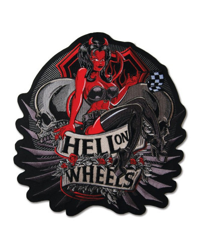 Moto nášivka Hell on Wheels...