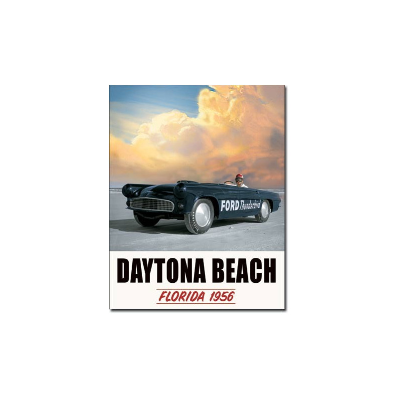 Plechová cedule Ford Daytona Beach 32 cm x 40 cm Plechová cedule Ford Daytona Beach 32 cm x 40 cm