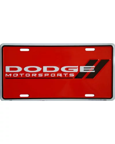 Americká SPZ Dodge Motorsports Red