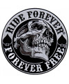 Moto nášivka BS Spade Skull 9 cm