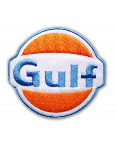 Moto nášivka Gulf 8 cm x 7 cm