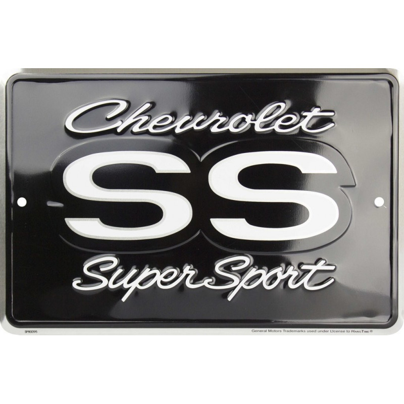 Plechová cedule Chevrolet Camaro SS, 20cm x 30cm Plechová cedule Chevrolet Camaro SS, 20cm x 30cm