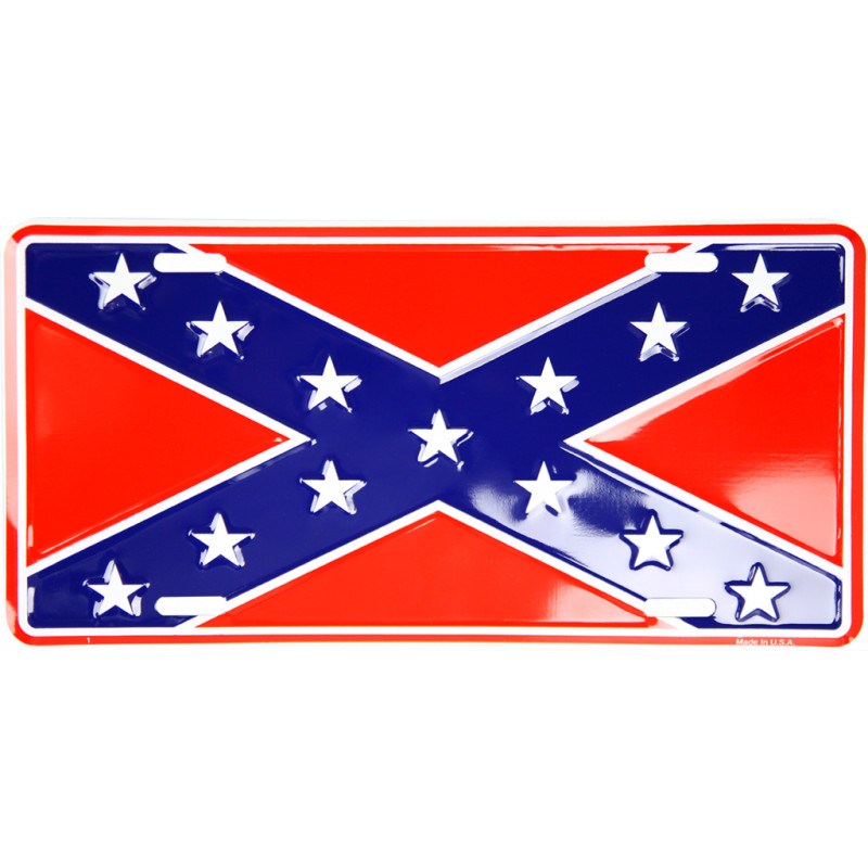 Americká SPZ Confederate Flag