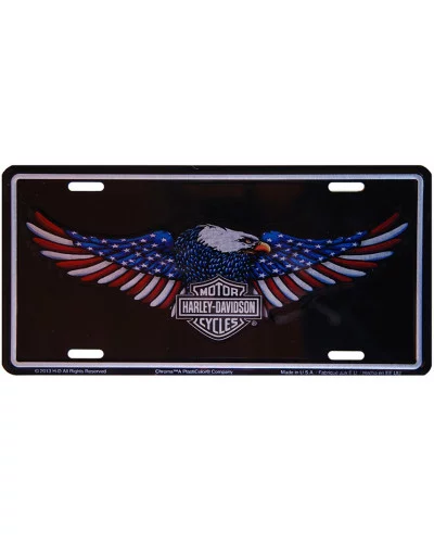 Americká SPZ Harley Davidson Patriotic