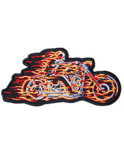 Moto nášivka Hell Rider 10cm x 5cm