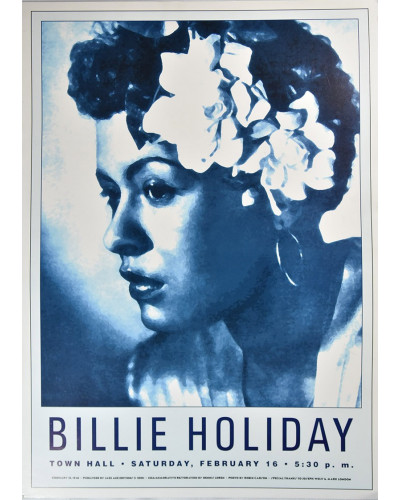 Koncertní plakát Billie Holiday, 1946