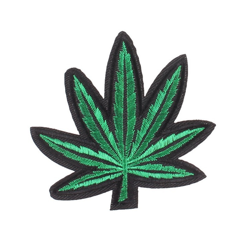 Nášivka Marijuana list 9 cm x 9 cm