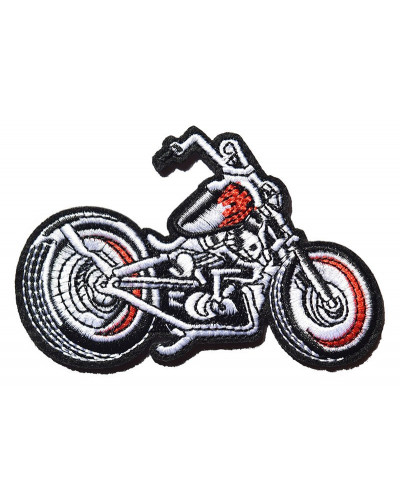 Moto nášivka Rockabilly motorcycle 10 cm x 7 cm