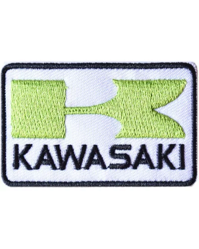 Moto nášivka Kawasaki zelená 6 cm x 4 cm