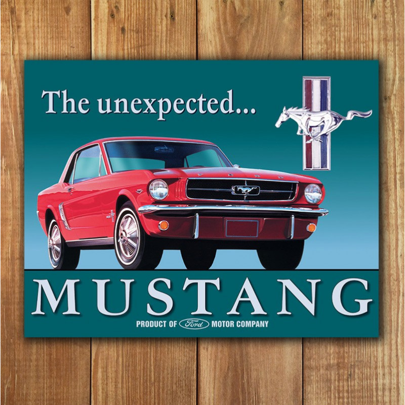 Plechová cedule Ford Mustang 32 cm x 40 cm p Plechová cedule Ford Mustang 32 cm x 40 cm p