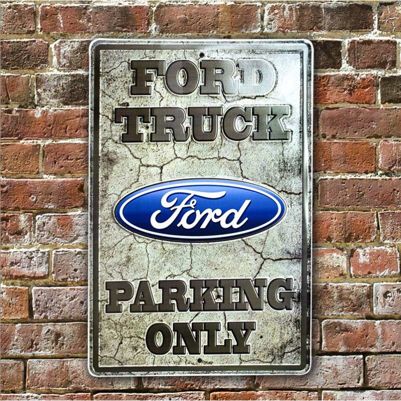 Plechová cedule Ford Truck NEW 30 cm x 45 cm w Plechová cedule Ford Truck NEW 30 cm x 45 cm w