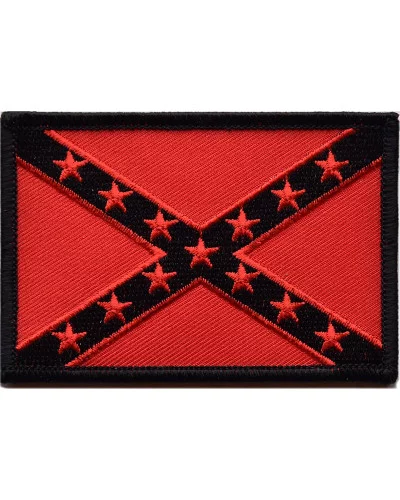 Nášivka Confederate Flag red 9cm x 6cm