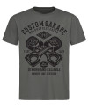 Pánské tričko Custom Garage šedé