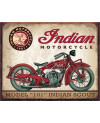 Plechová cedule Indian Scout 40 cm x 32 cm x