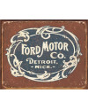Plechová cedule Ford - Historic Logo 32cm x 40 cm