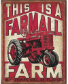 Plechová cedule Farmall Farm 40 cm x 32 cm